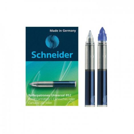 Naboje do pióra kulkowego Schneider, 5szt niebieskie - 2